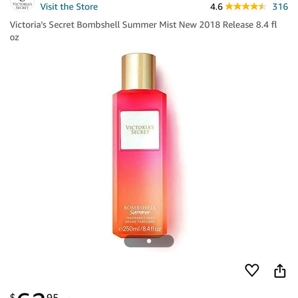 Victoria secret bombshell SUMMER** retired** - Picture 3 of 7